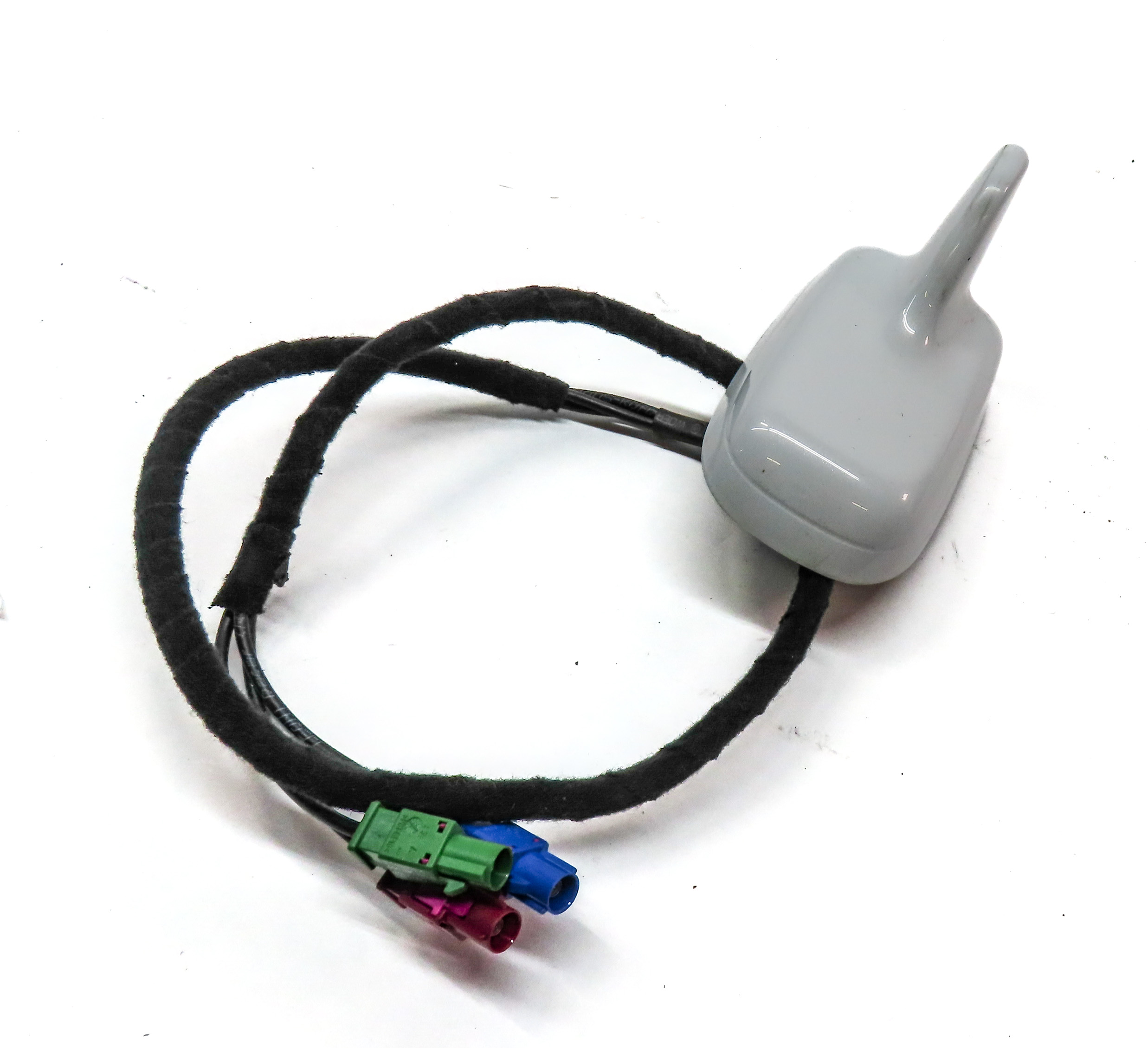 12-15 AUDI Q7 (4L) RADIO STEREO GPS NAVIGATION SHARK FIN ANTENNA (White) — exact item pictured